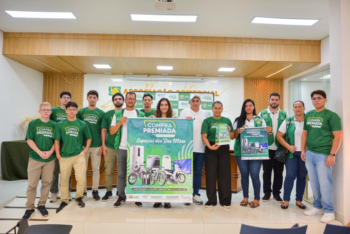 Em Cruzeiro do Sul, governo do Acre amplia campanha Compra Premiada em homenagem ao Dia das Mães para fomentar a economia regional e valorizar o comércio local