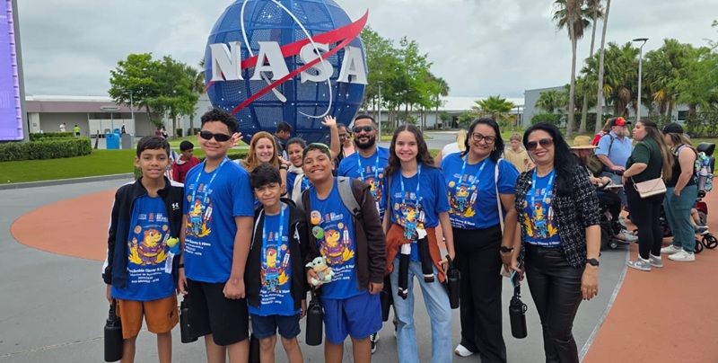 Estudantes da Educação Municipal de Rio Branco vivem experiência de aprendizado na NASA